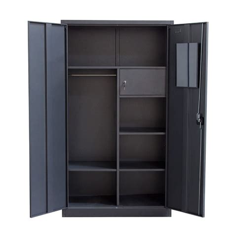 steel wardrobe cabinet for bedroom|metal wardrobe cabinets for clothes.